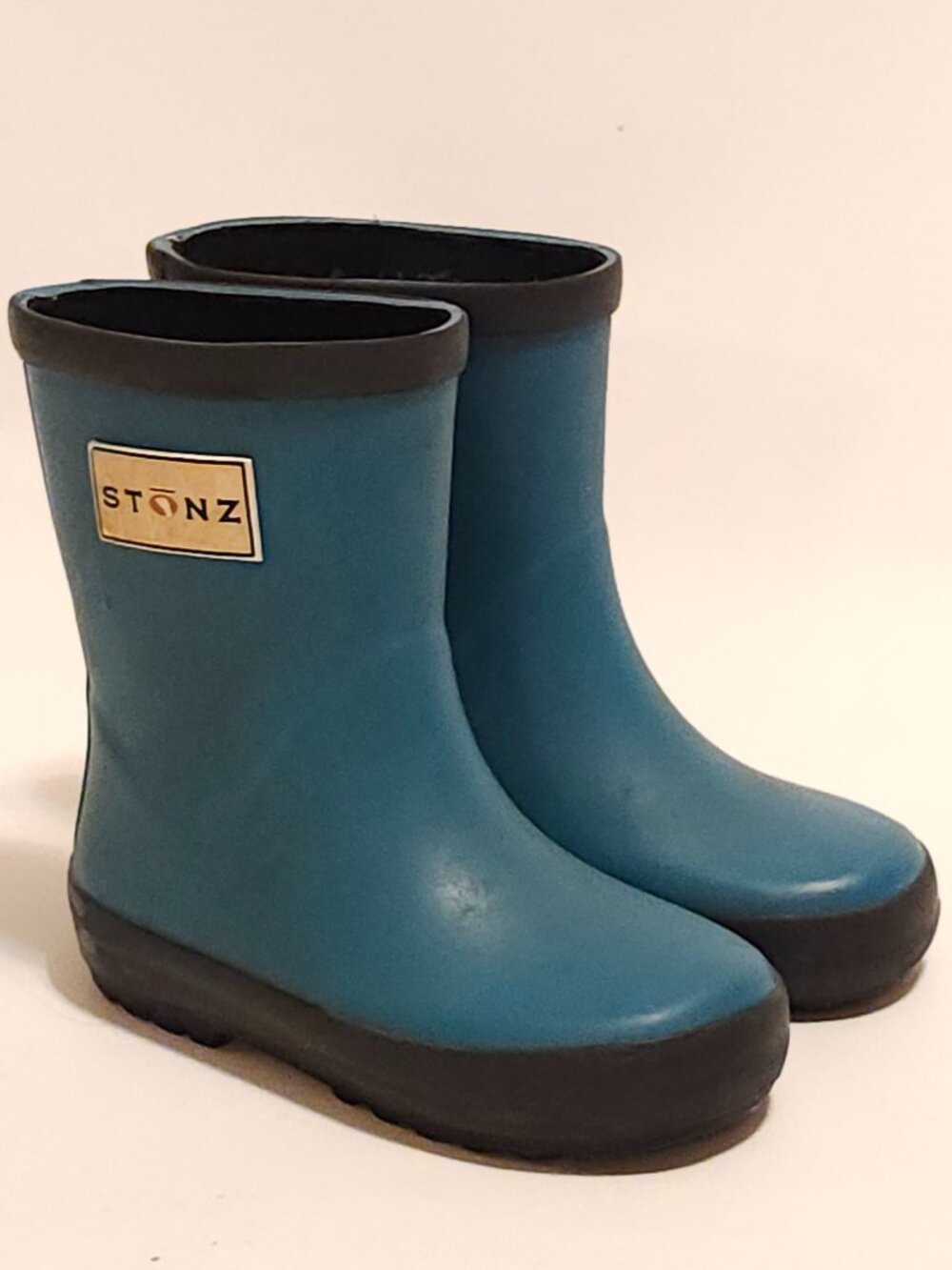 STONZ Rubber Boots Toddler Size 6 Blue Rain Boots Toddler